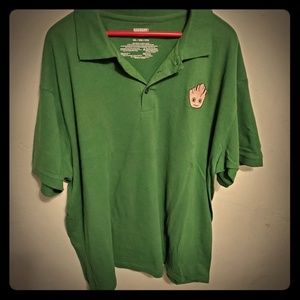 Marvel Men's polo shirt baby Groot size 3XL